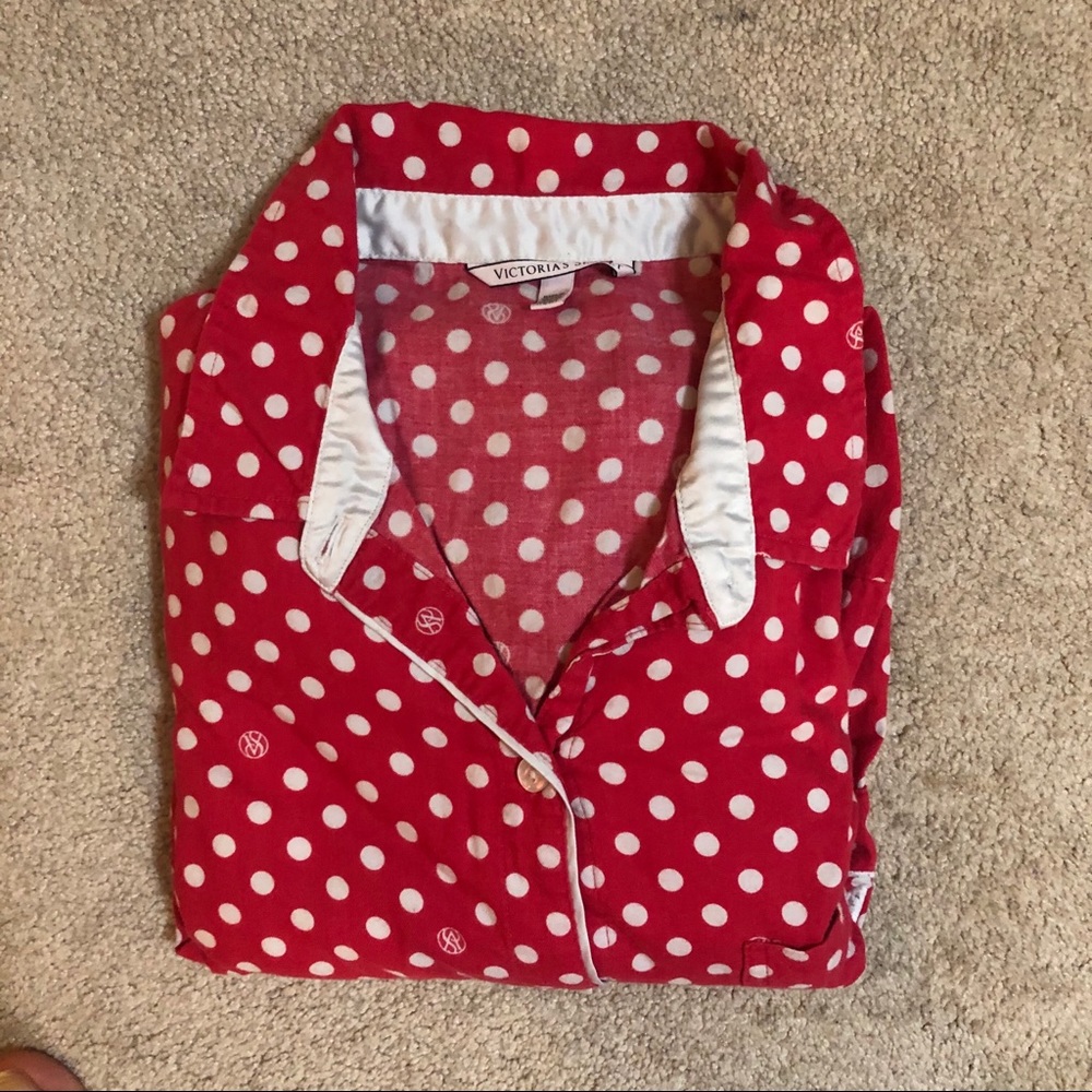 Victoria’s Secret pajama set.